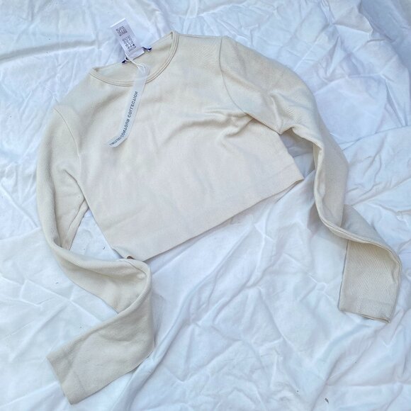 Zara Limitless Contour Collection Ribbed Crop Top (XS-S) - Picture 2 of 9